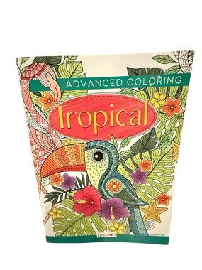 Advanced Coloring Tropical Coloring Book